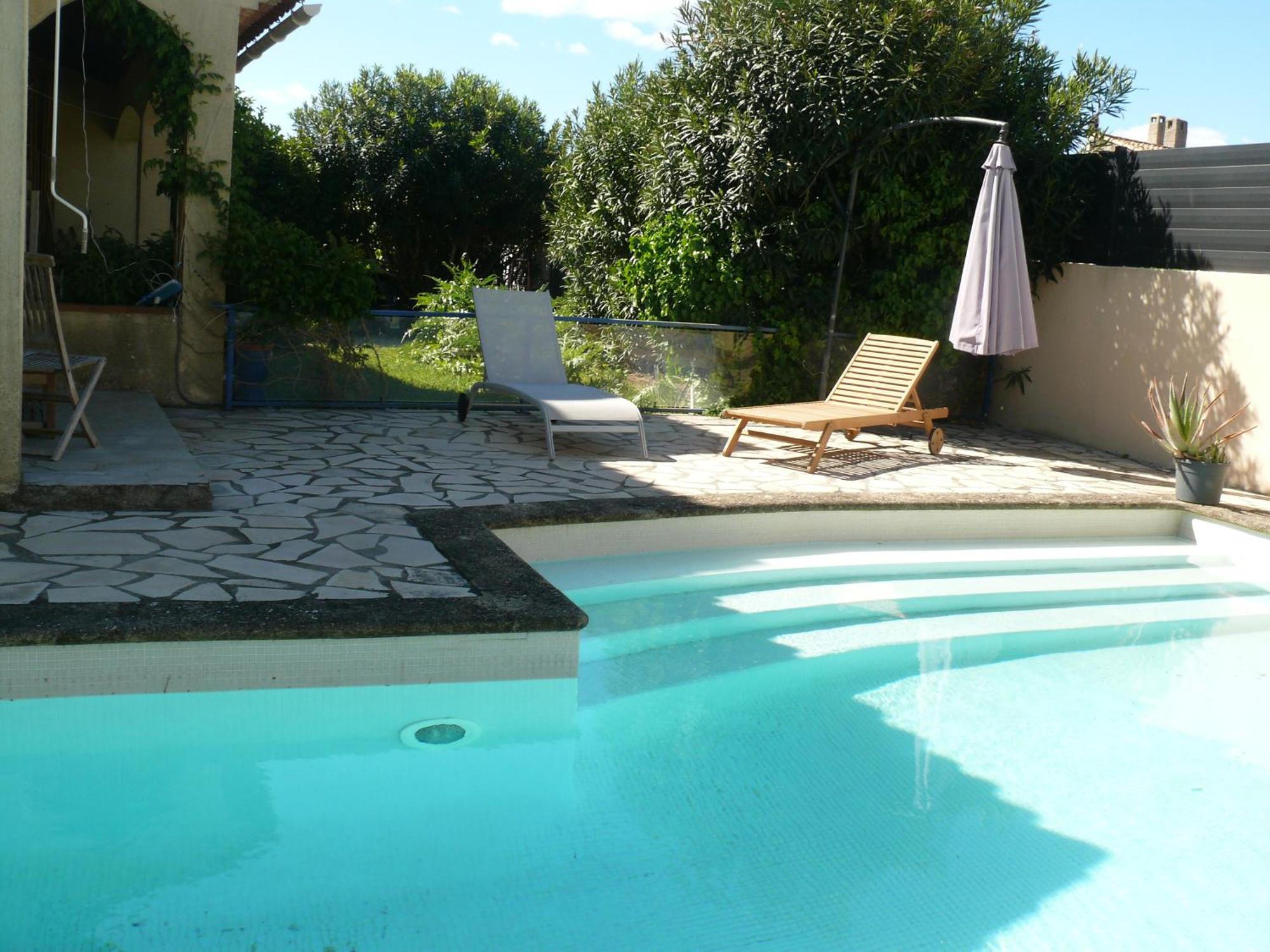 Chambre Privee Dans Villa Avec Piscine En Petite Camargue Lattes Eksteriør billede